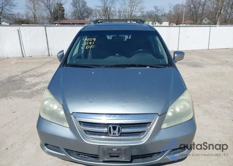 2006 Honda Odyssey Ex-L из США, поврежденный, VIN 5FNRL38656B032476
